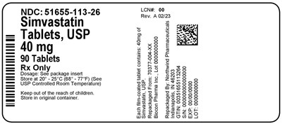 51655-113-26 - Rev A 02-23.jpg Label - 51655 113 26 Rev A 02 23